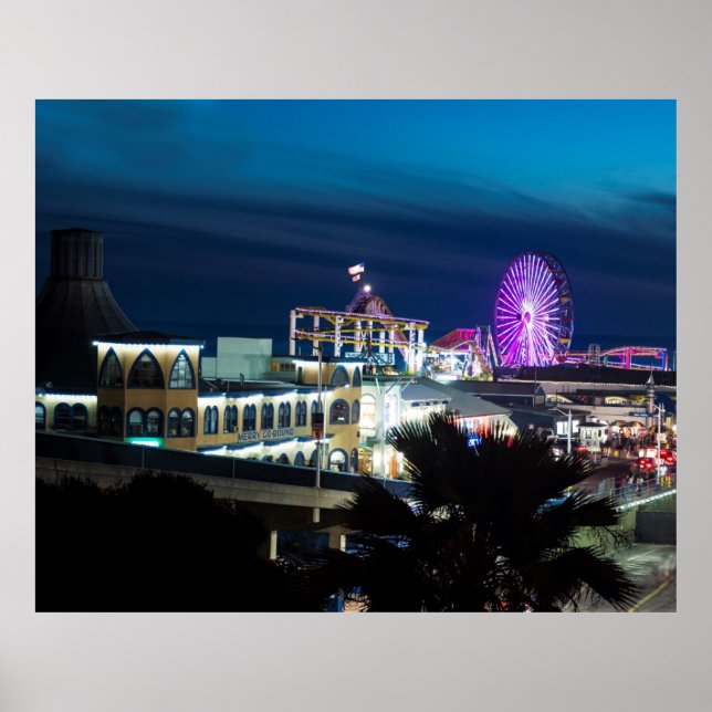 Póster Papais noeis Monica Night (Frente)