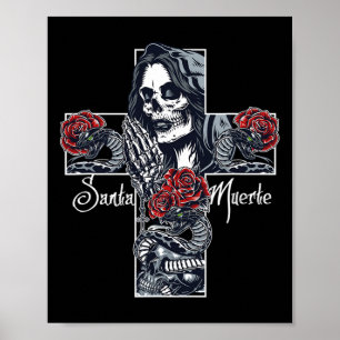 Poster Papais noeis Muerte Cross Costume Halloween Matand