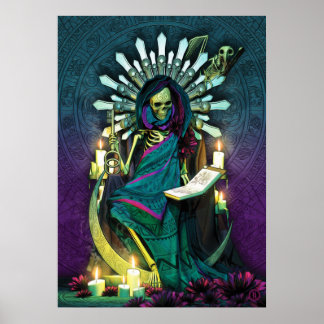 Poster Papais noeis Muerte Tarot - O Alto Sacerdote