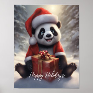 Poster Papais noeis Panda Bear