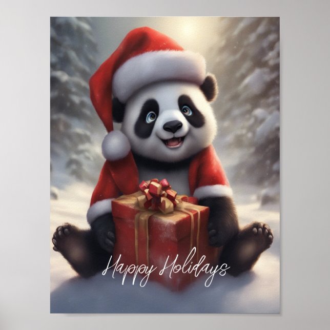 Poster Papais noeis Panda Bear (Frente)