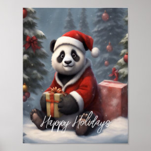 Poster Papais noeis Panda Bear