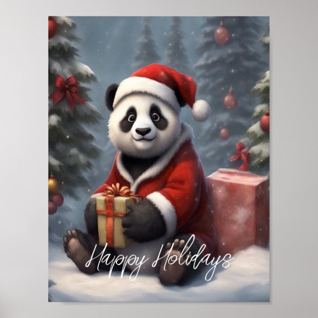 Poster Papais noeis Panda Bear (Frente)