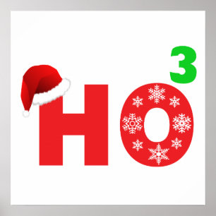 Póster Papais noeis riem do natal