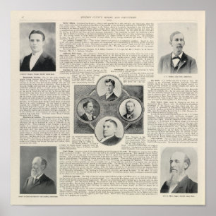 Póster Papais noeis Rosa, Califórnia 3