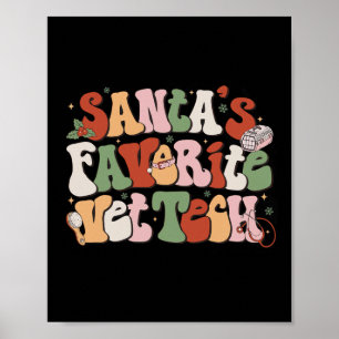 Poster Papais noeis Veterinários Favoritos Natal V