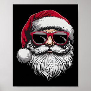 Poster Papais noeis Virados Para Retro Pulsam Camisas De