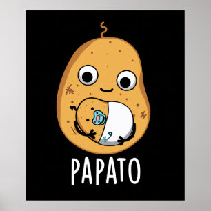 Poster Papato Funny Batata Pun Darco BG