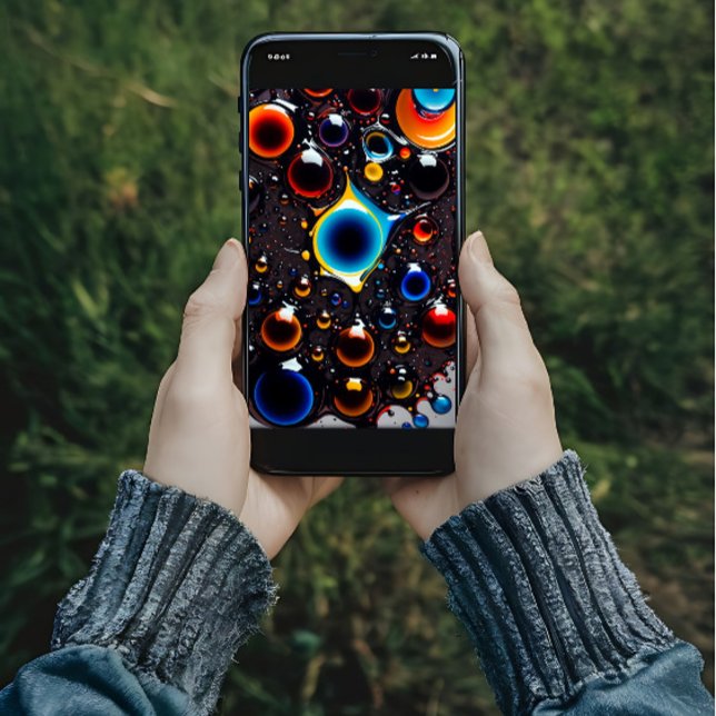 Poster Papel de parede colorido para bolhas (Criador carregado)