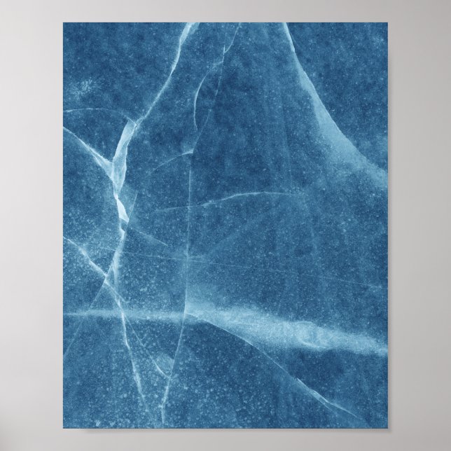 Poster Papel de parede de vidro quebrado (Frente)