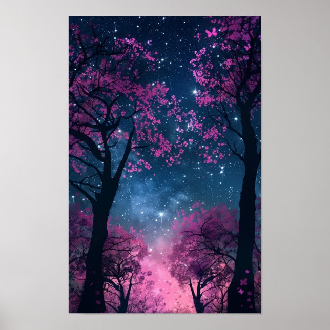 Poster Papel de parede móvel Silhuette escuro (Frente)