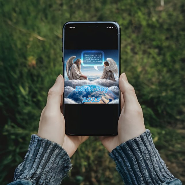 Poster Papel de parede telefônico no Dia da Terra 2025 (Criador carregado)