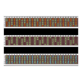 Póster Papel Poster de Notas de Bass (Semibrilho)