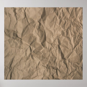Poster Papel robusto: textura do reciclado