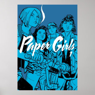 Poster Paper Girls® Mac KJ Tiffany Erin Volume 1
