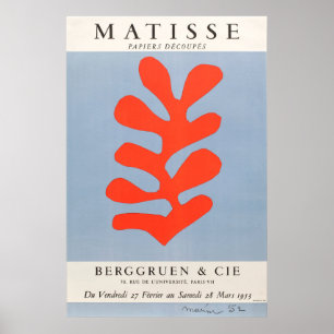 Poster Papiers de Matisse