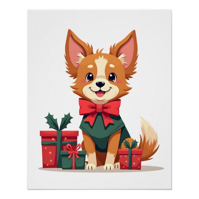Póster Papillon Festive Bow (Frente)