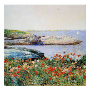 Póster Papoulas, Ilhas de Shoals,