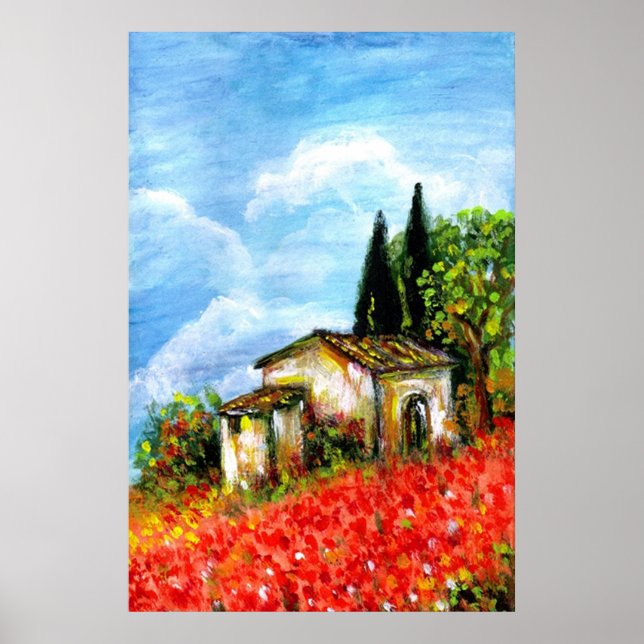 PÓSTER PAPOULAS NA TOSCANA (Frente)