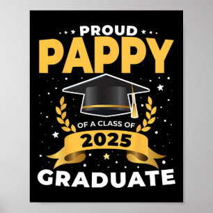 Poster Pappy Orgulhosa De Um Cl De Gradua De Mais velho D