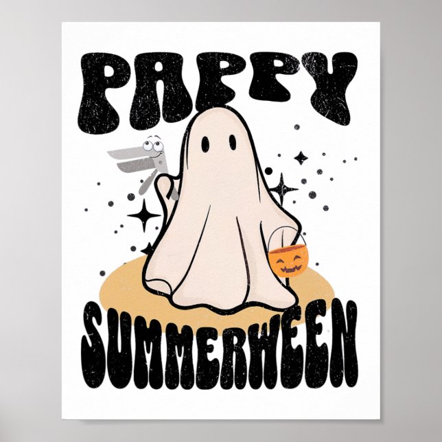 Poster Pappy Summerween Enfermeira de Ob Halloween Ghost  (Frente)
