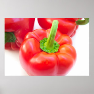 Póster Paprika vermelha