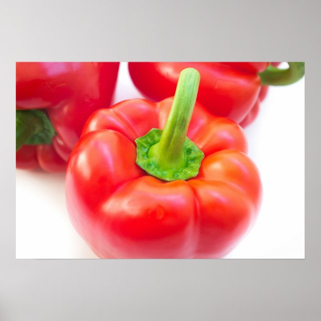 Póster Paprika vermelha (Frente)