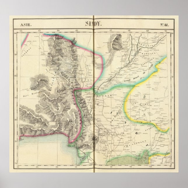 Póster Paquistão, Ásia 81 (Frente)