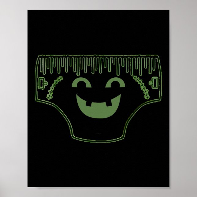Poster Par Engraçado De Roupa Seca Roupa Roupa (Frente)