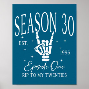 Poster Para 30º Morte nos 20 anos de 1996