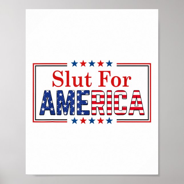 Poster Para a América 4 de Julho (Frente)