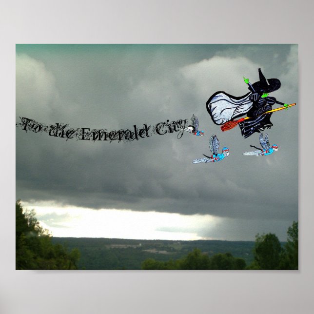 Poster PARA A CIDADE DE ESmeralda (Frente)