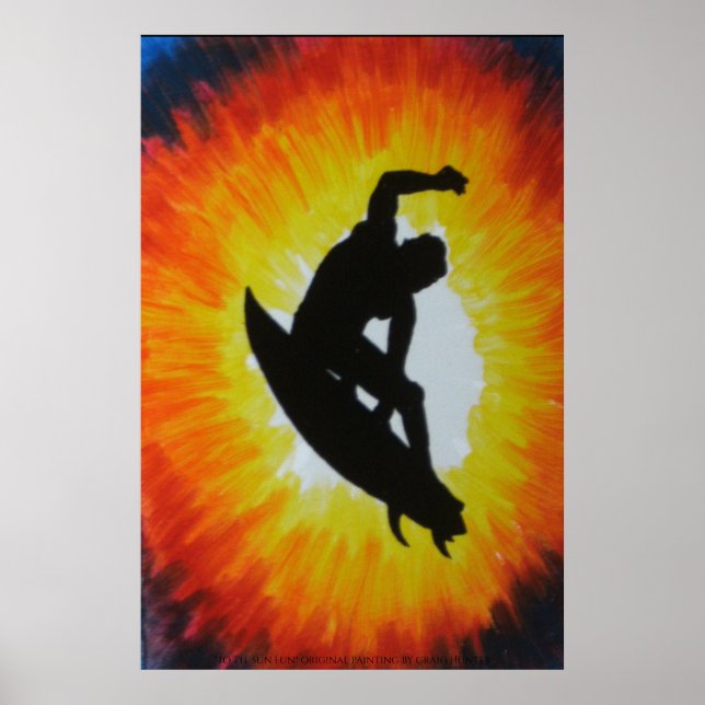 Póster Para a diversão do sol (Frente)