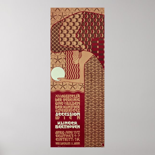 Poster para a exposição 14 de Viena (Frente)