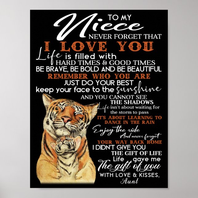 Poster Para a minha sobrinha (Frente)