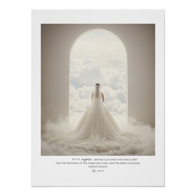 Póster Para a noiva que ele ama. Brilhante (Frente)