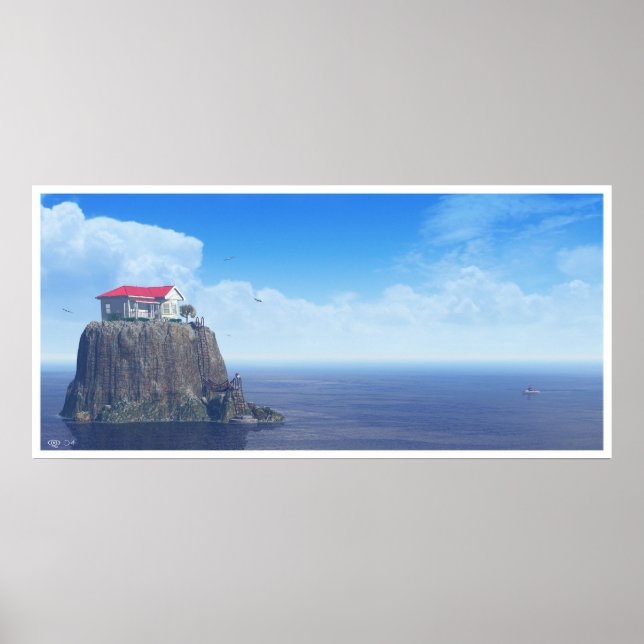 Póster Para além do mar (Frente)