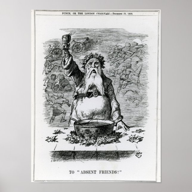 Póster Para Amigos Ausentes! (Frente)