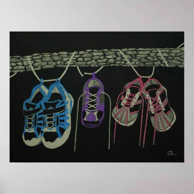 Poster Para as "Crianças Desaparecidas e Exploradas" (Frente)