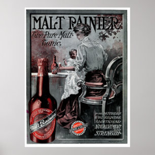 Póster Para as mães que exigem a nutrição adicional