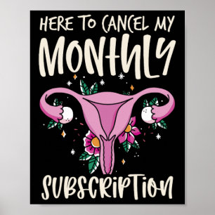 Poster Para Cancelar A Minha Histerectomia De Subscrição 
