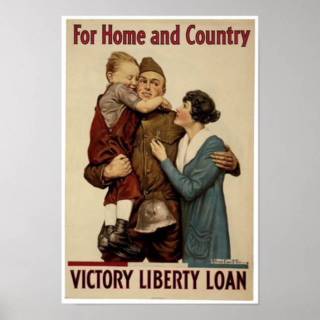 Poster Para casa e país (Frente)