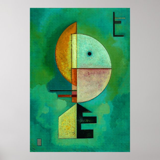 Poster Para cima - Kandinsky (Frente)