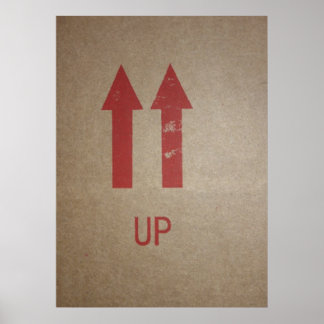 Poster para cima ou Impressão