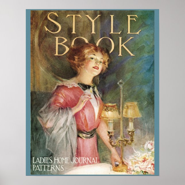 Poster para Diário doméstico das senhoras Vintage (Frente)