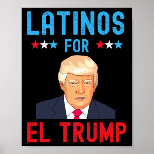 Poster Para El Trump - Orgulhoso Dia de Eleição do Apoiad