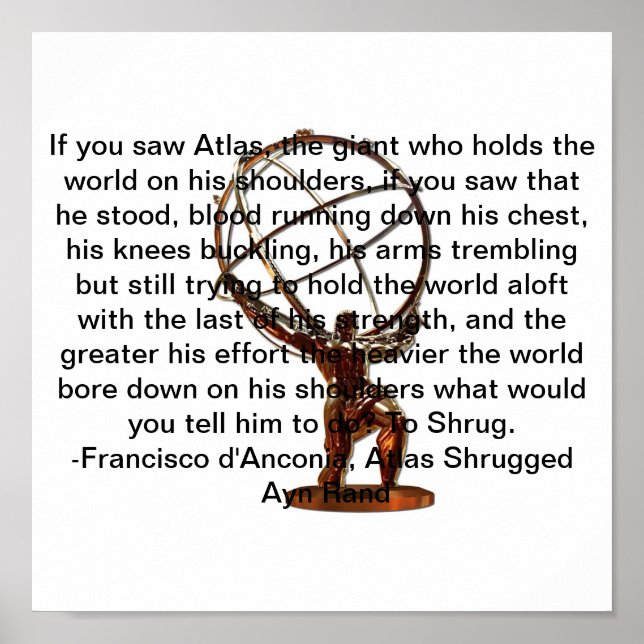 Póster Para Encolher (Frente)