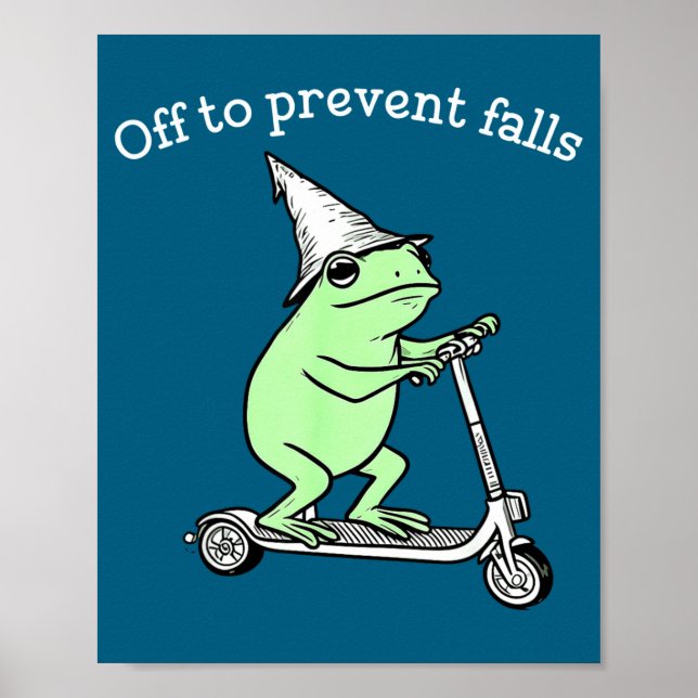 Poster Para Enfermeira de Apoio à Prevenção de Quedas (Frente)