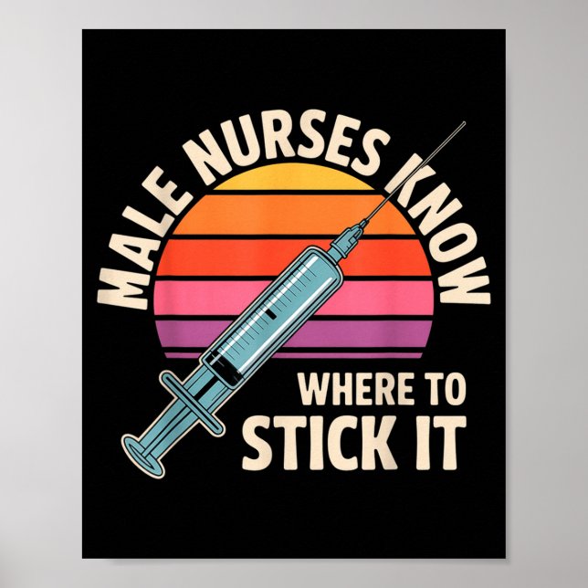 Poster Para Enfermeiros Sabem Onde Colar (Frente)