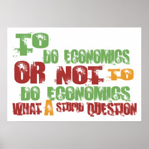 Póster Para fazer a economia